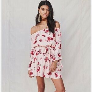 Lovers and friends Floral Off-Shoulder Dress
